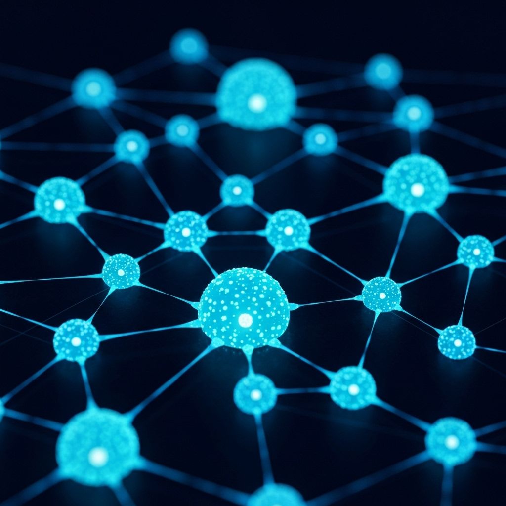 Blockchain background